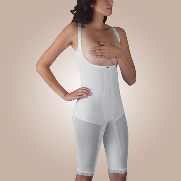 Above-Knee Molded Buttocks High-Back Girdle, Non-Zippered