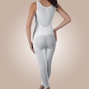 Below-Knee Molded Buttocks High-Back Girdle with Bra, Zippered