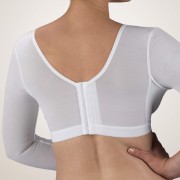 Compression Arm Sleeve with Adjustable Cotton Knit Bra